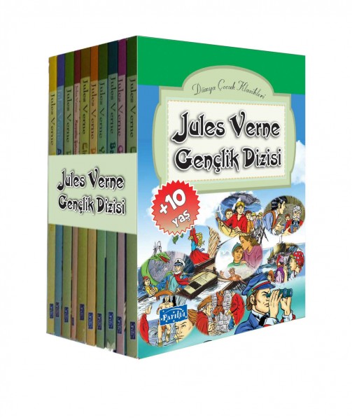 Jules Verne Gençlik Dizisi 10 Kitap Takım