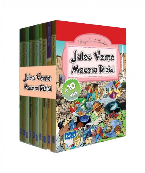 Jules Verne Macera Dizisi 10 Kitap Takım
