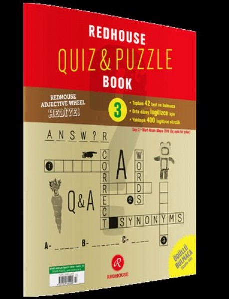 Redhouse Quiz Puzzle Book Sayı 3