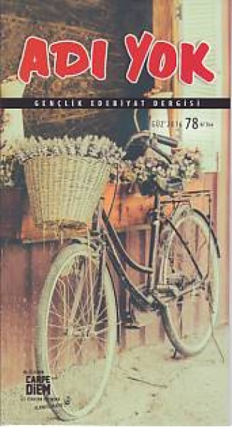 Adı Yok Gençlik Edebiyat Dergisi Sayı 78