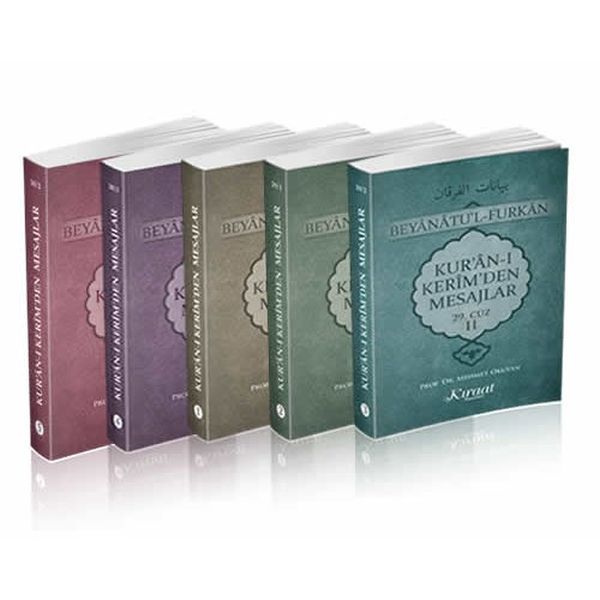 Kuran ı Kerimden Mesajlar 5 Cilt Takım