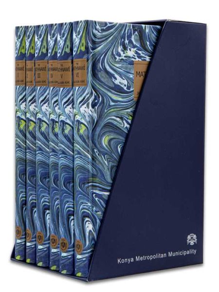 Mesnevi İngilizce 6 Cilt Kutulu