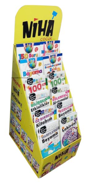 Niha Çocuk Kitapları Standı 28 Çeşit 168 Kitap