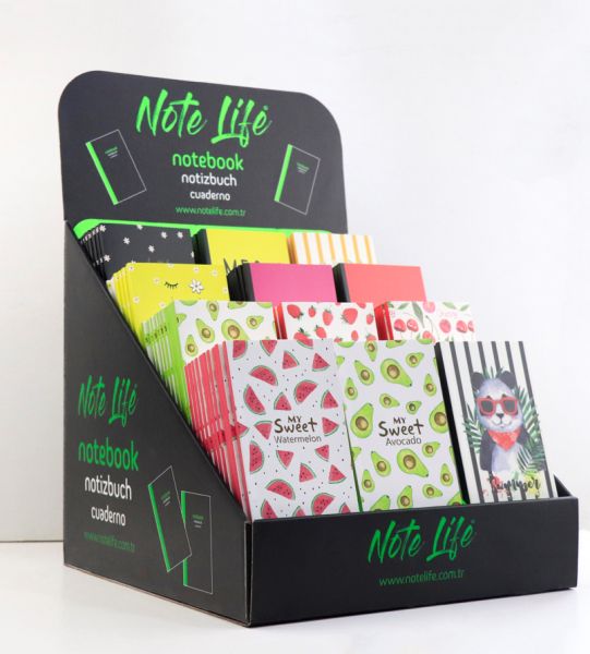 Notelife 10 16 Karton Kapak Not Defteri Standı 120 Adet