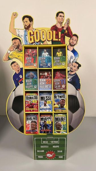 Futbolcu Standı 24 Çeşit 250 Adet