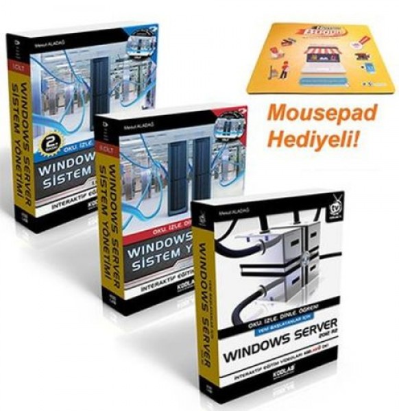 Başlangıçtan Uzmanlığa Windows Server Seti 3 Kitap