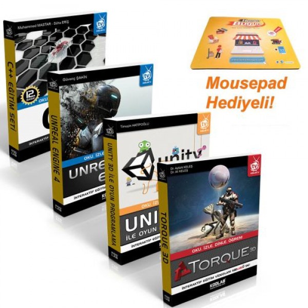 Oyun Programlama Uzmanlığı Seti 4 Kitap