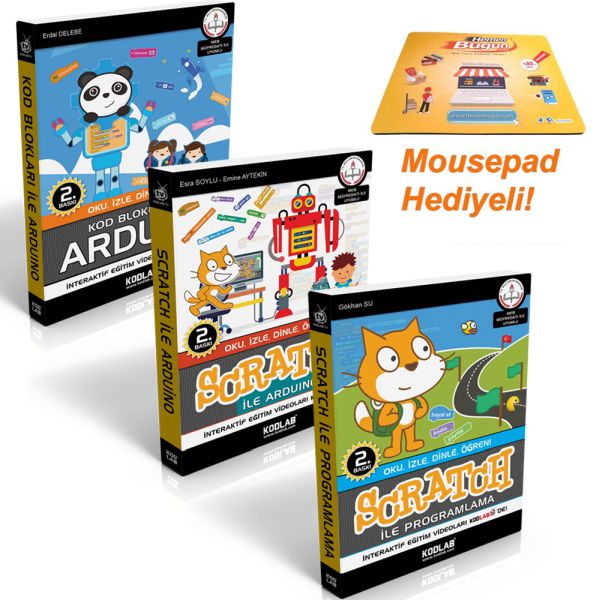 Scratch İle Kolay Programlama 3 Kitap Takım