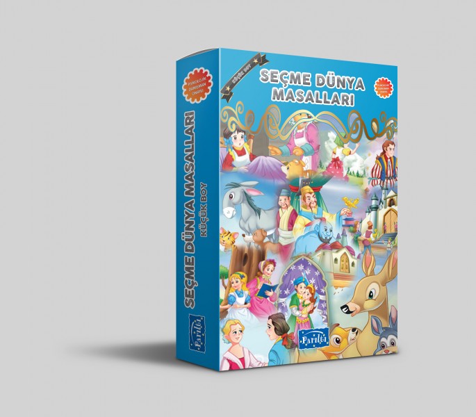 Seçme Dünya Masalları 25 li Set Küçük Boy
