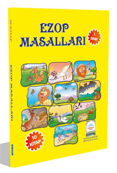 Ezop Masalları 10 Kitap Takım