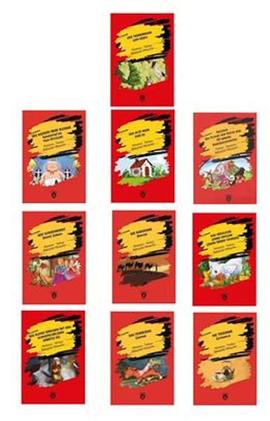 Almanca Türkçe Bakışımlı Hikaye Seti 10 Kitap