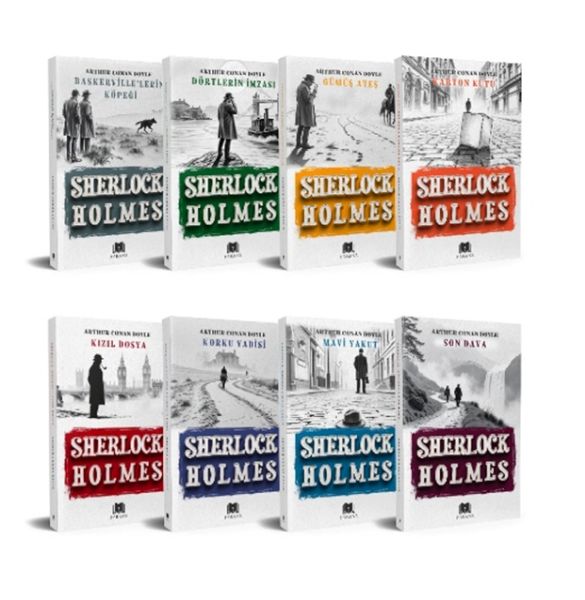 Sherlock Holmes Seti 8 Kitap Takım