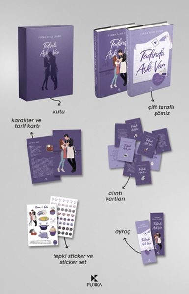Tadında Aşk Var Kutu Set