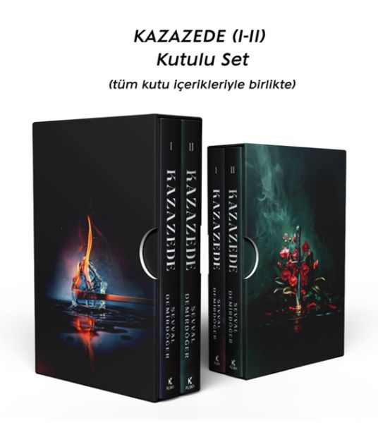Kazazede – 1 ve 2 Ciltli Kutulu Set