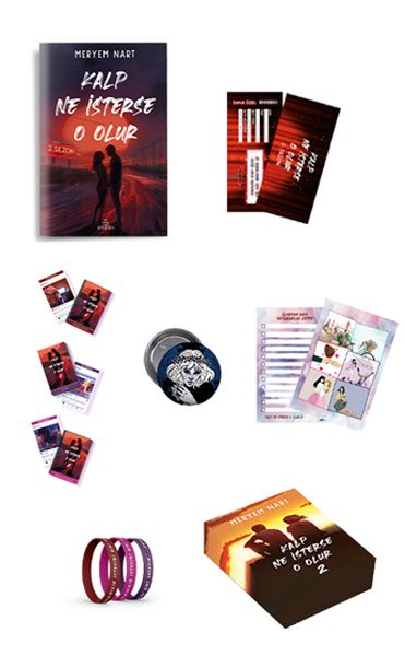 Kalp Ne İsterse O Olur 2 Hediyeli Özel Kutu