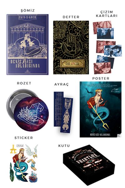 Deniz Kızı Ağladığında Hediyeli Özel Kutu Ciltli