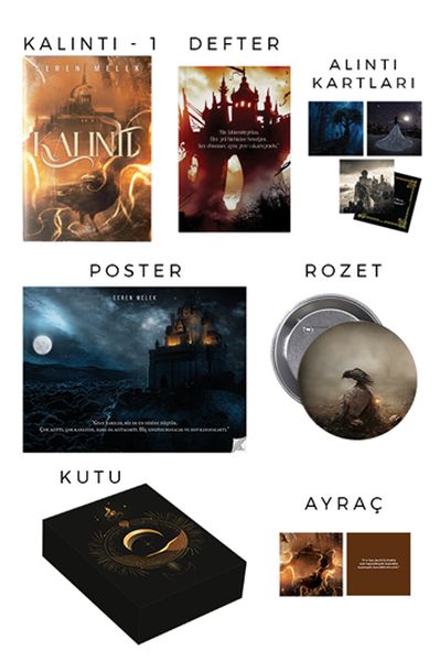 Kalıntı Hediyeli Özel Kutu Ciltli