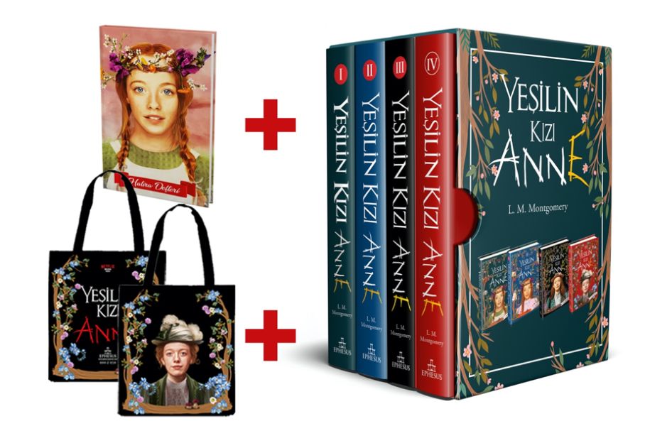 Yeşilin Kızı Anne Kutulu 4 Kitap Takım Ciltli