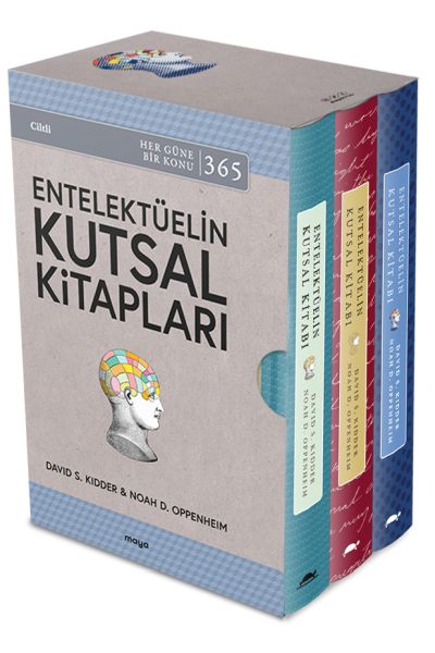 Maya Entelektüelin Kutsal Kitapları Seti Ciltli 3 Kitap Kutulu