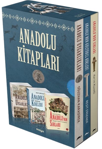 Maya Anadolu Kitapları Seti 3 Kitap Takım