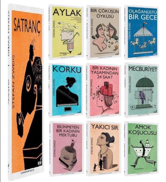 Stefan Zweig Seti 10 Kitap Takım