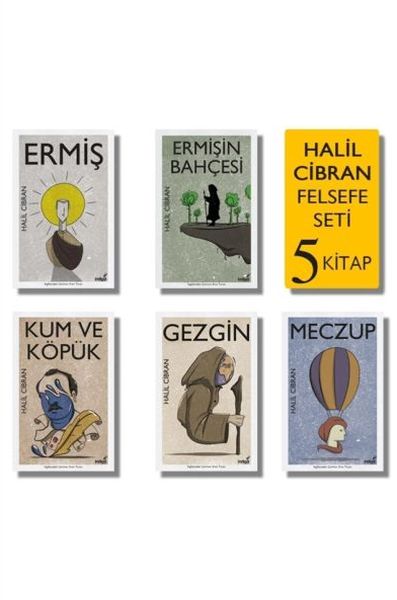 Halil Cibran Felsefe Seti 5 Kitap