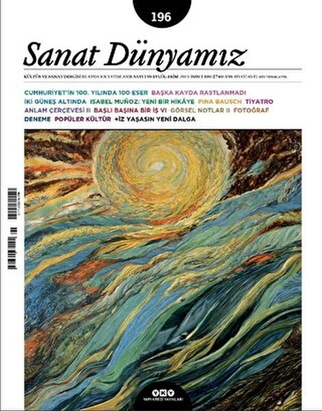 Sanat Dünyamız 196 Eylül – Ekim 2023