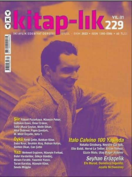 Kitap lık 229 Eylül – Ekim 2023