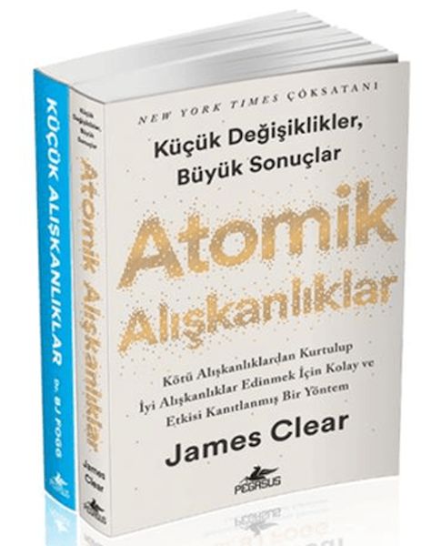 Atomik Alışkanlıklar Küçük Alışkanlıklar Takım Set 2 Kitap