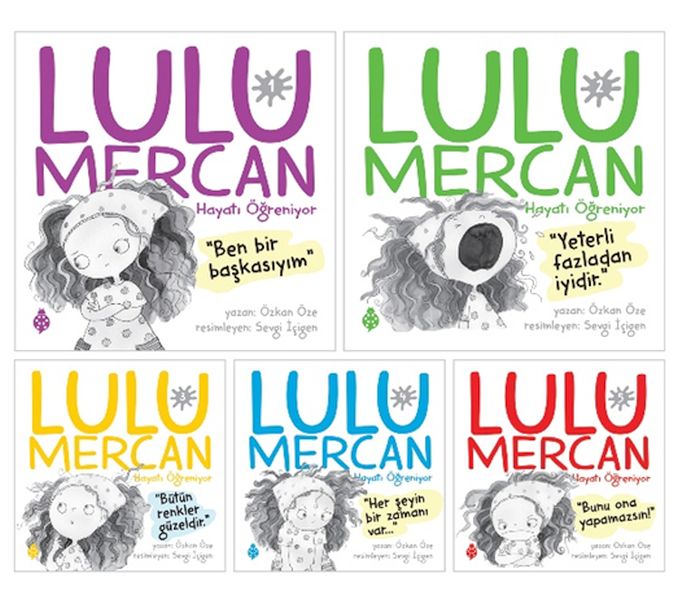 Lulu Mercan Hayatı Öğreniyor Seti 5 Kitap