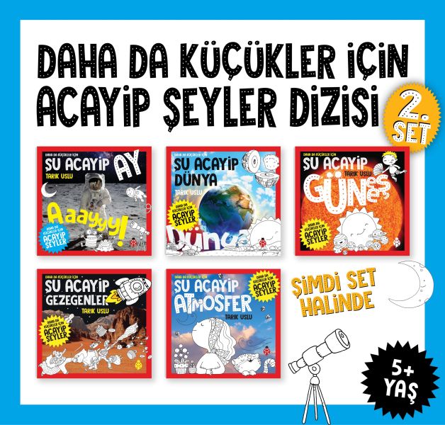 Daha Da Küçükler İcin Acayip Seyler Seti 2 5 Kitap