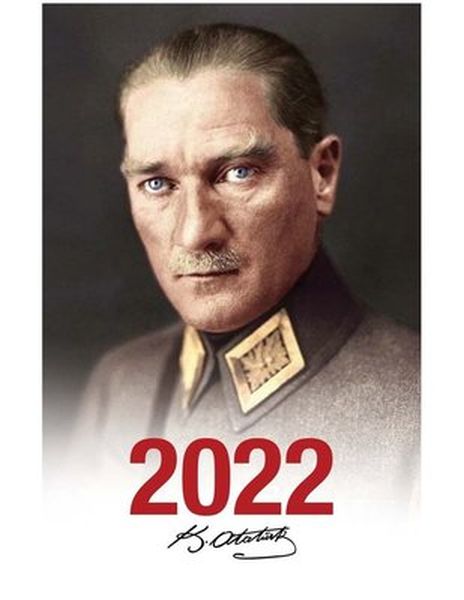 2022 Atatürk Ajandası Mareşal Beyaz