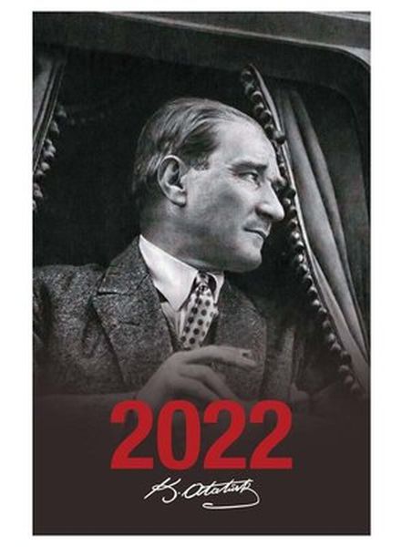 2022 Atatürk Ajandası Ulu Önder Siyah