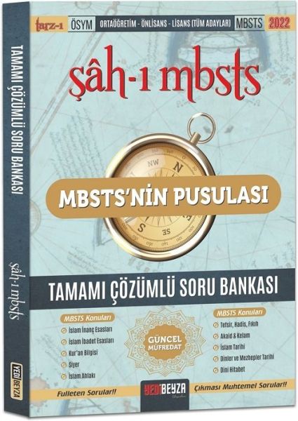 YediBeyza 2022 MBSTS nin Pusulası Şah ı MBSTS Soru Bankası Çözümlü