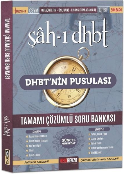 Yedibeyza DHBT nin Pusulası Şah ı DHBT Soru Bankası Çözümlü
