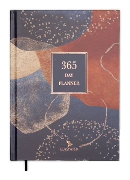 2021 365 Day Planner Terracotta Ciltli