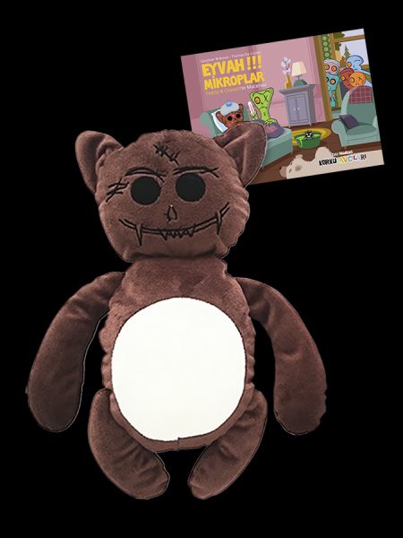 Korku Avcıları Teddy Peluş Oyuncak