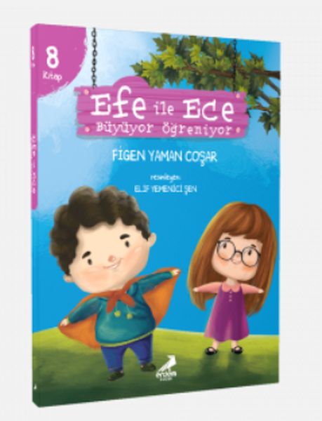Efe ile Ece Büyüyor Öğreniyor 8 Kitap