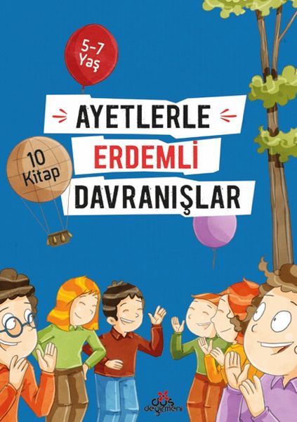 Ayetlerle Erdemli Davranışlar Set 10 Kitap