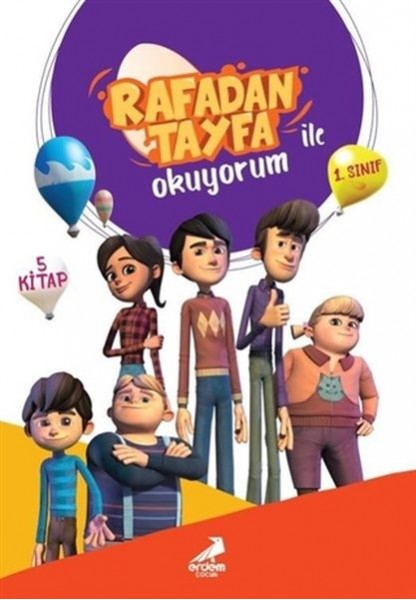Rafadan Tayfa ile Okuyorum Seti 5 Kitap Takım