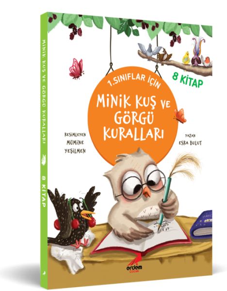 Minik Kuş ve Görgü Kuralları 8 Kitap Takım