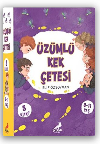 Üzümlü Kek Çetesi Seti 5 Kitap Takım