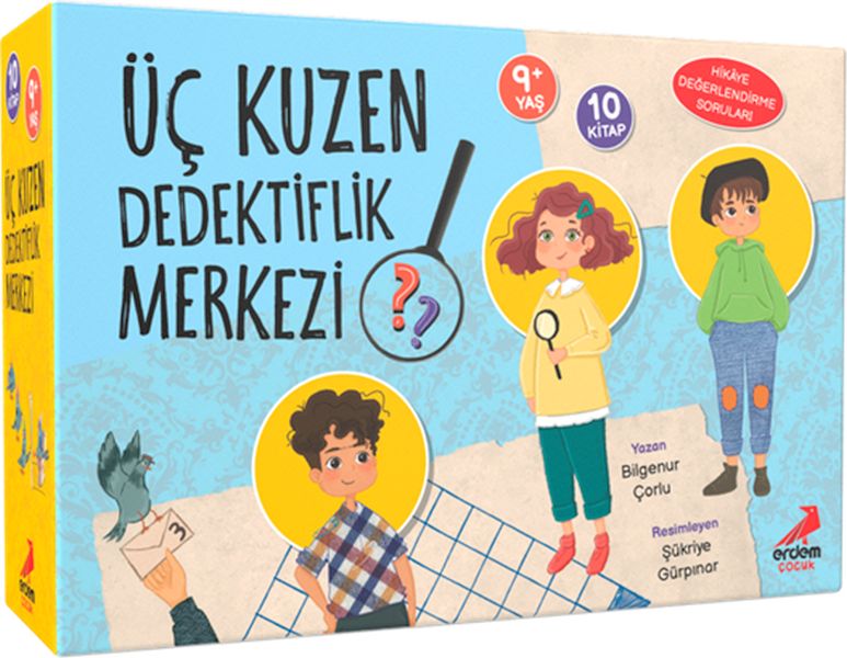 Üç Kuzen Dedektiflik Merkezi 10 Kitap Set