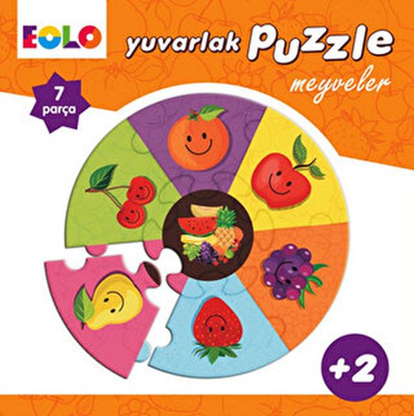 Yuvarlak Puzzle Meyveler
