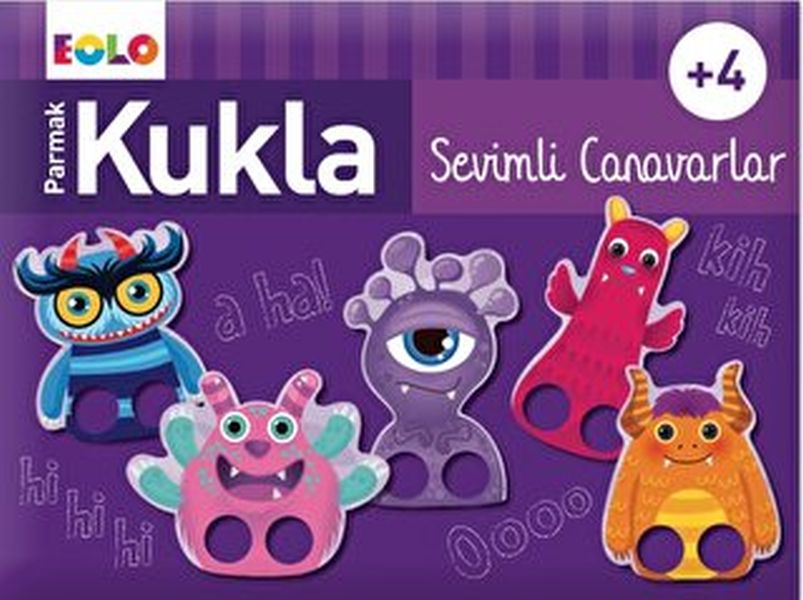 Parmak Kukla Sevimli Canavarlar
