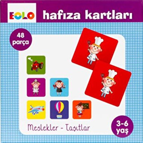 Hafıza Kartları Meslekler Taşıtlar