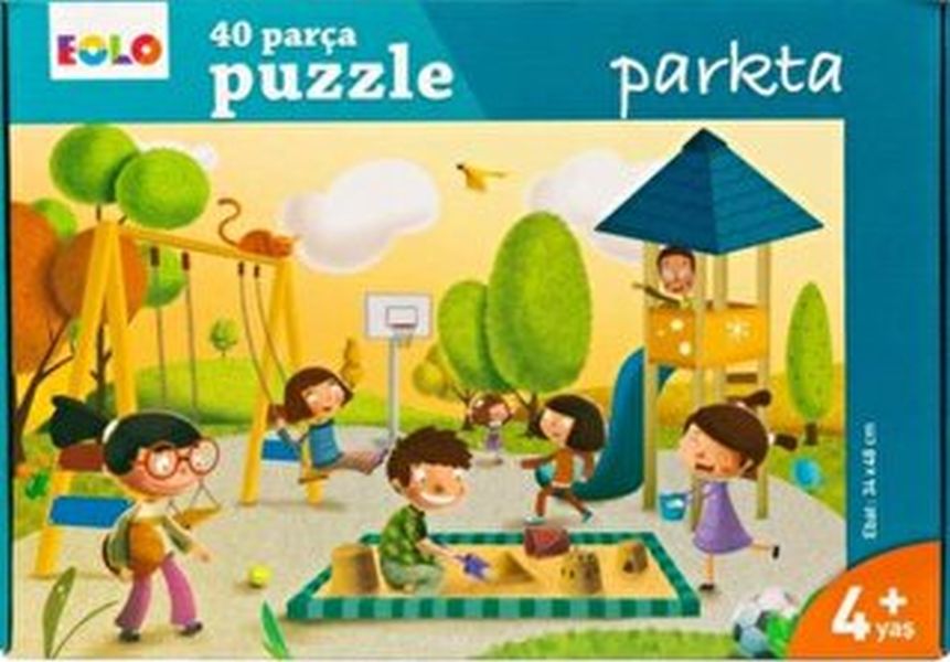 Yer Puzzle 40 Parça Puzzle Parkta