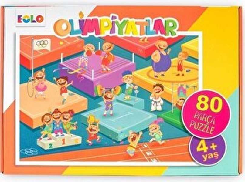 Yer Puzzle 80 Parça Puzzle Olimpiyatlar