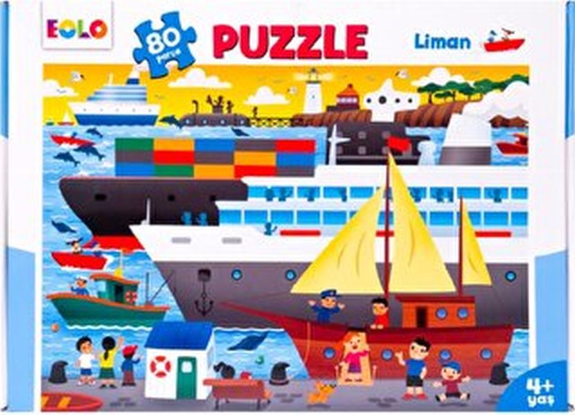 Yer Puzzle 80 Parça Puzzle Liman