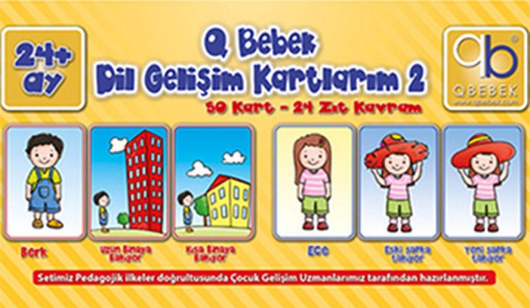 Q Bebek Dil Gelişim Kartlarım 2